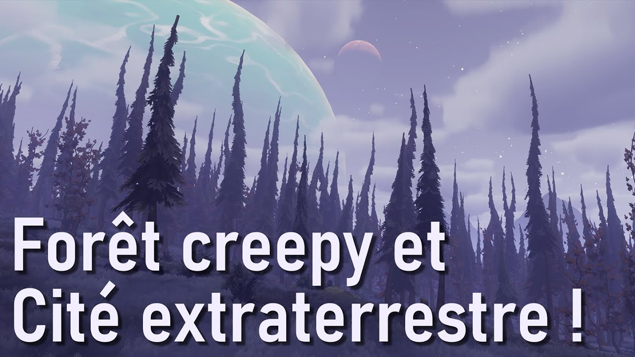 Upeaval's tweet card. Un Voyage vers l'Inconnu : Une Cité Alien et le Sombreval #Halloween...