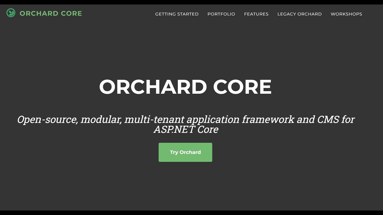 dotnet's tweet card. OSS Spotlight - Build websites with a modern ASP.NET Core CMS –...
