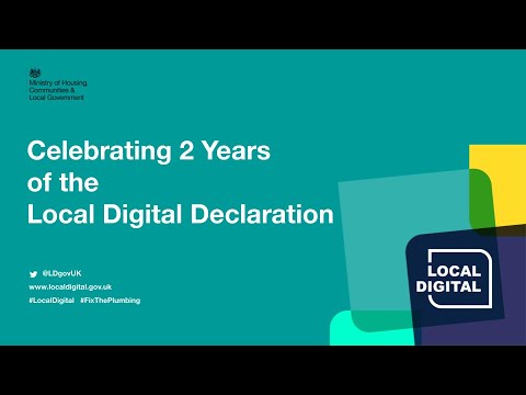 LDgovUK's tweet card. The Local Digital Declaration Second Anniversary event