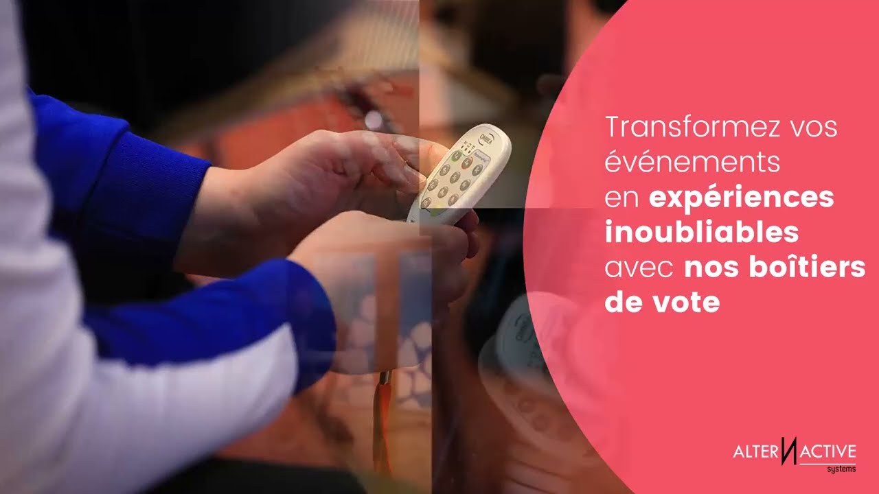 AlternactiveSys's tweet card. Améliorez l'engagement lors de vos événements avec des boîtiers interactifs. Découvrez comment !