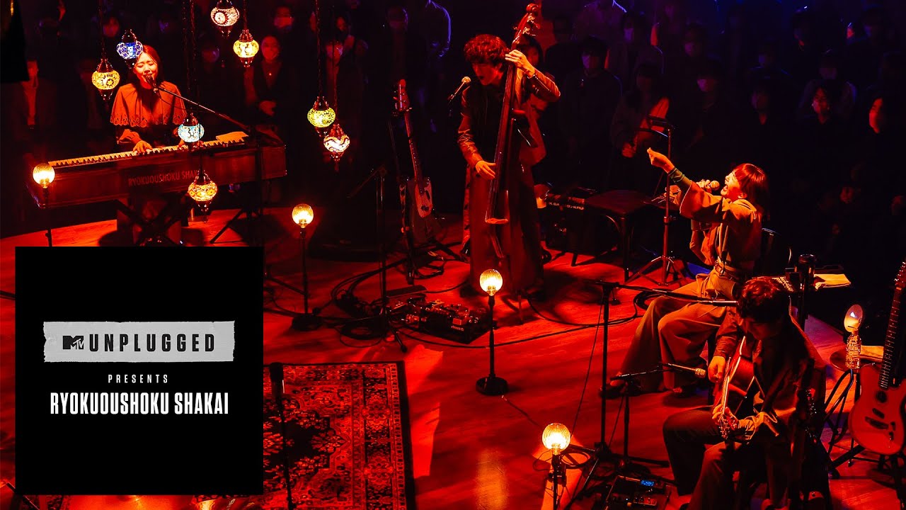 p_haphap's tweet card. 緑黄色社会『ミチヲユケ』Live Video (MTV Unplugged presents Ryokuoushoku Shakai)