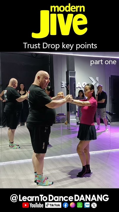 learntodanceDN's tweet card. TEACHING Trust Drop key points - part one. The big move in this weeks...