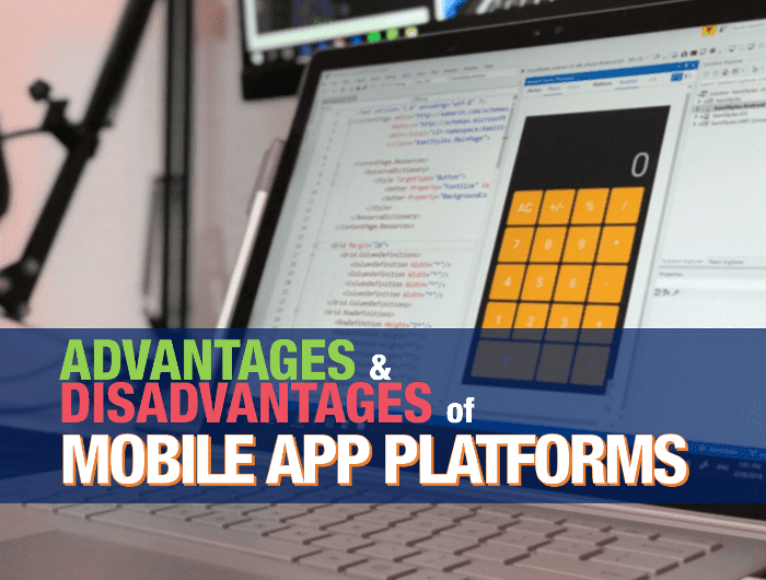 ProBlogBooster's tweet card. Consider advantages and disadvantages of mobile app platforms. Know pros and cons of custom app builders on building a perfect mobile application.