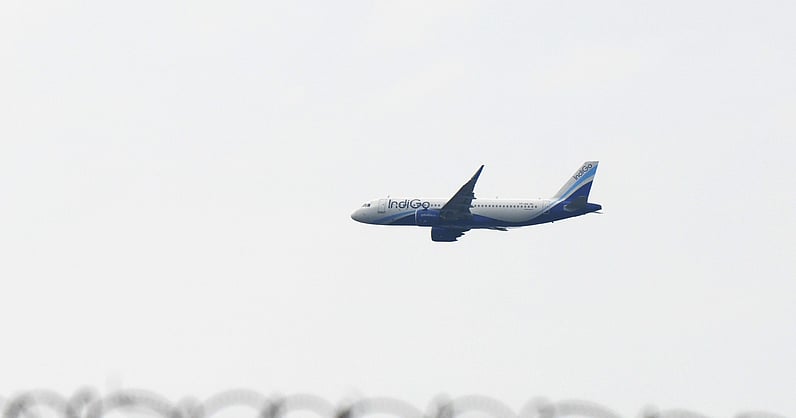 Lolita_TNIE's tweet card. NEW DELHI: A woman entrepreneur has alleged a humiliating incident on board an IndiGo flight, claiming that a pilot barged into the restroom while she was using