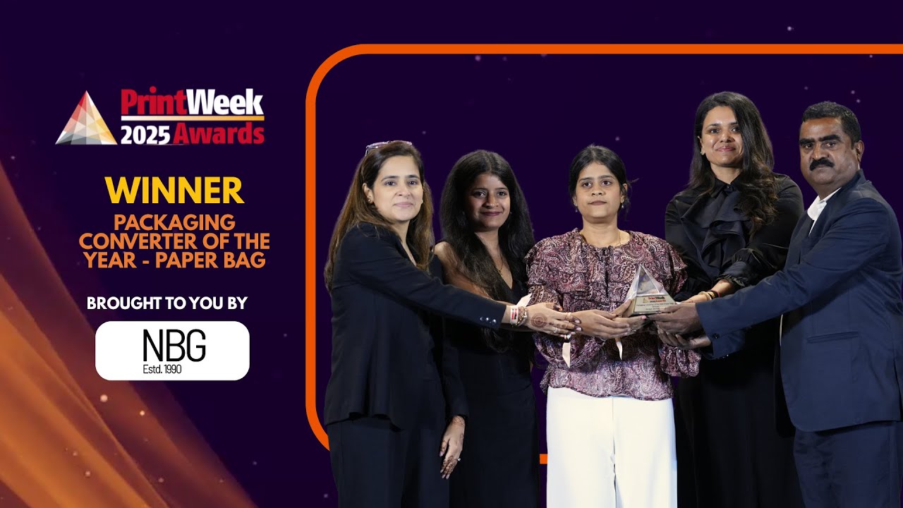 WhatPackaging's tweet card. PrintWeek Awards 2025 Winner: Packaging Converter of the Year Paper...