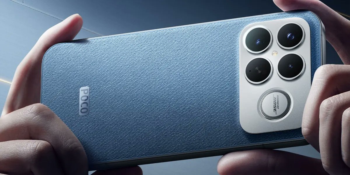 Androidphoria's tweet card. Los POCO F8 Ultra y POCO F8 Pro están a punto de lanzarse y vendrán con el Snapdragon 8 Elite Gen 5, audio Bose 2.1 y cámaras de flagship.