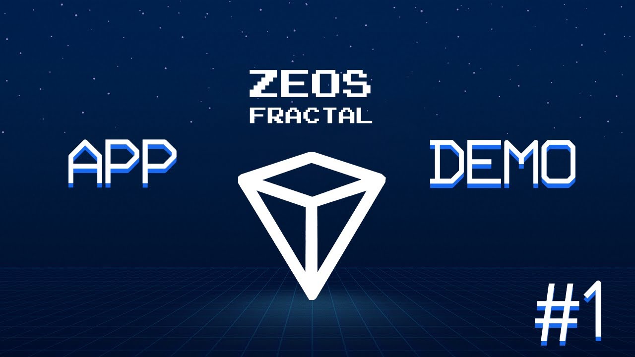 cloak_today's tweet card. ZEOS Fractal Demo #1 - Purpose, UI & Main features