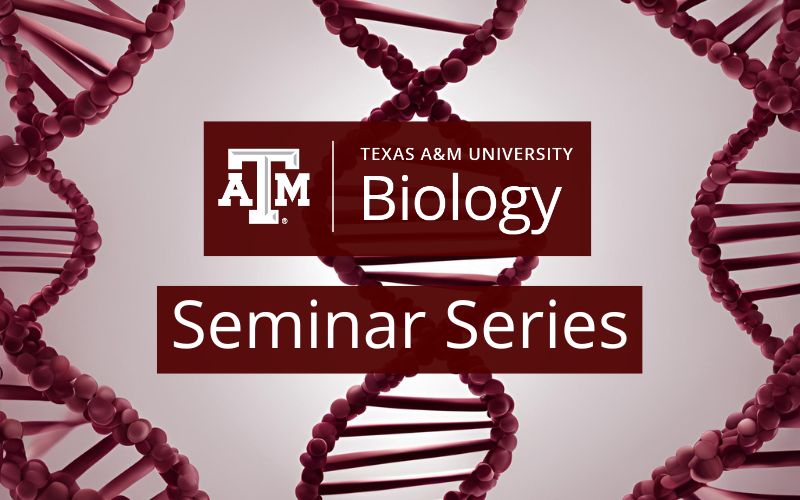 TAMU_Biology's tweet card. Seminars