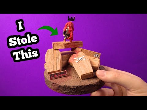 KitbashStudio39's tweet card. How I Turned A Sketch Into Something MAGICAL (without permission)