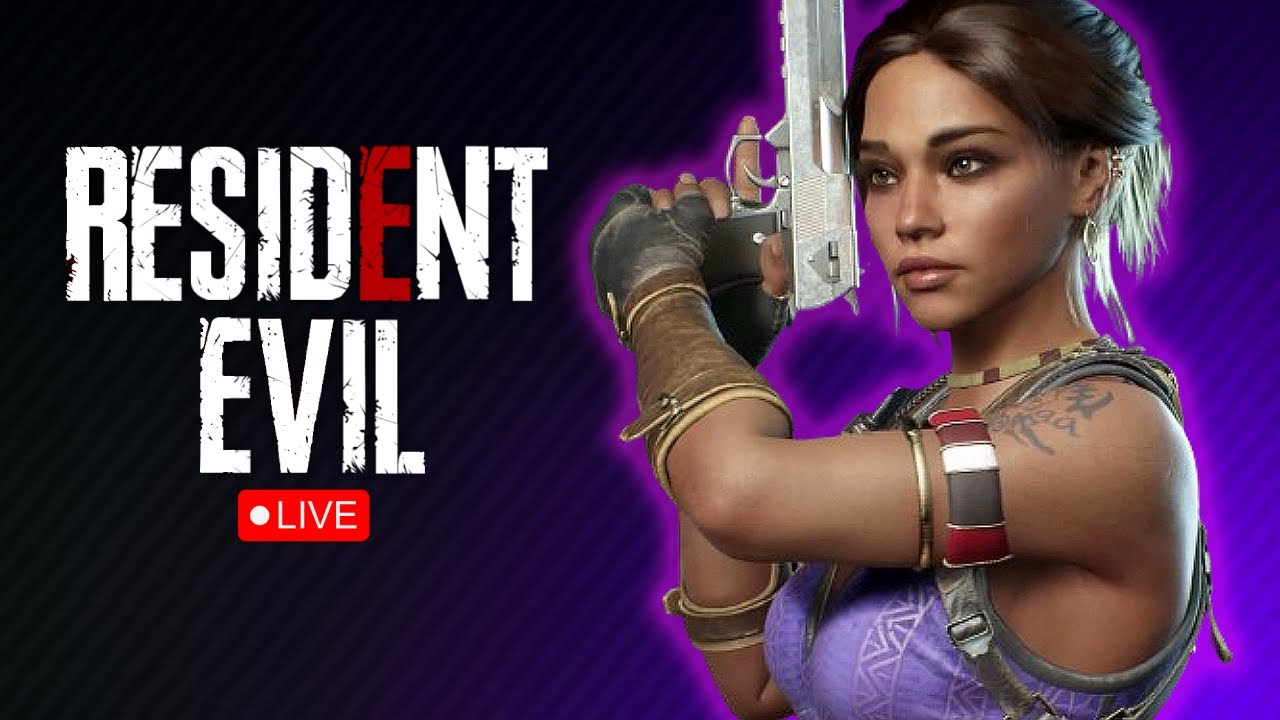 KimC_86's tweet card. Resident Evil 5 Gameplay I🔴PS5 Live Stream I Part 2