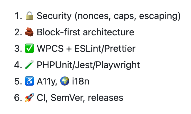 soderlind's tweet card. Constitution: Spec‑Driven Development for WordPress Projects - soderlind/wordpress-sdd