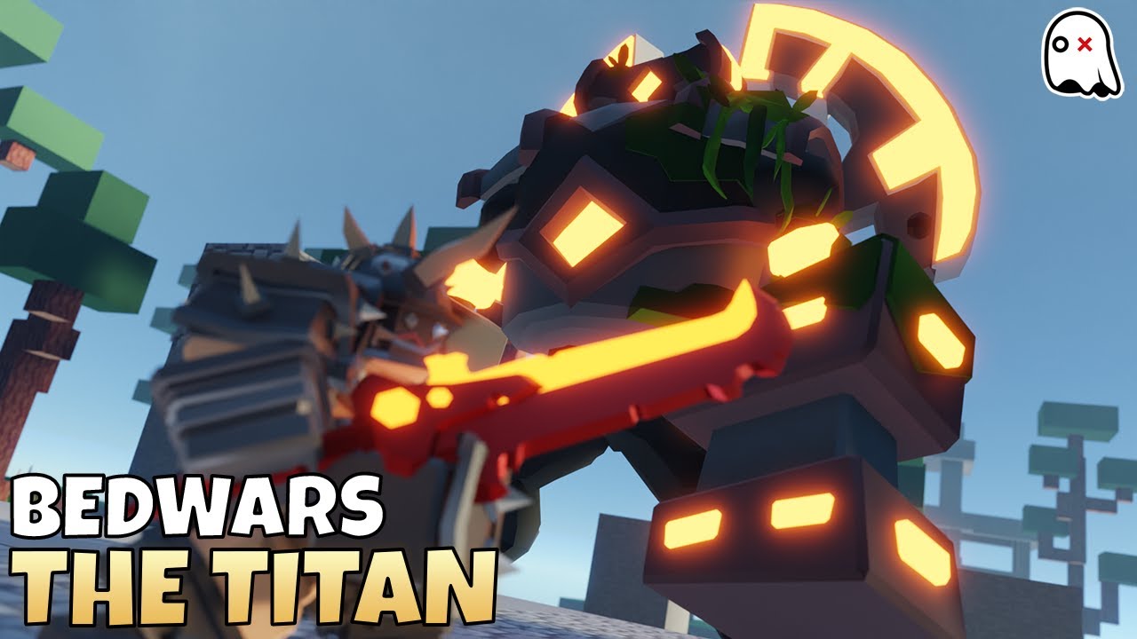 RobloxBedWars's tweet card. The Titan | Roblox BedWars Season 7