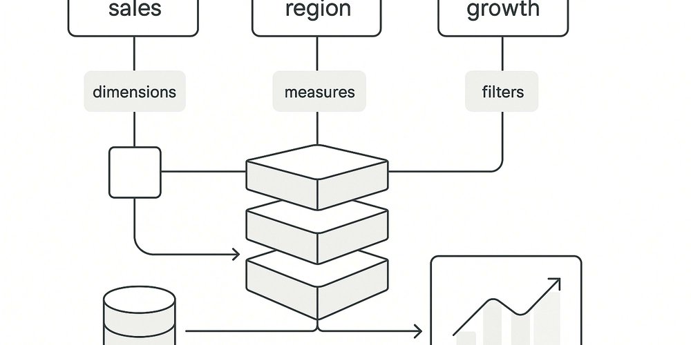 dsfx3d's tweet card. I started this project the usual way — vibes, caffeine, and zero planning. Turns out, building a semantic layer for real-world BI needs more than duct tape and optimism. This post dives into how I...