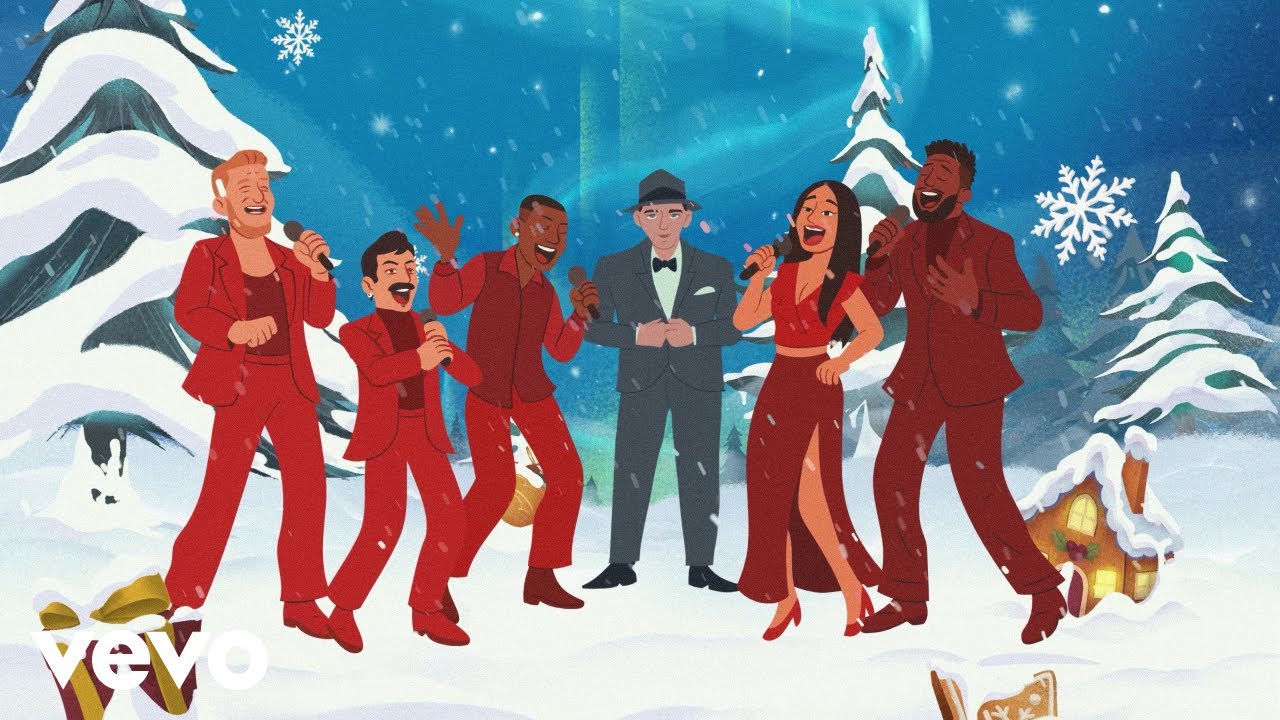 chrisluvs2's tweet card. Pentatonix & Frank Sinatra - I've Got My Love To Keep Me Warm...