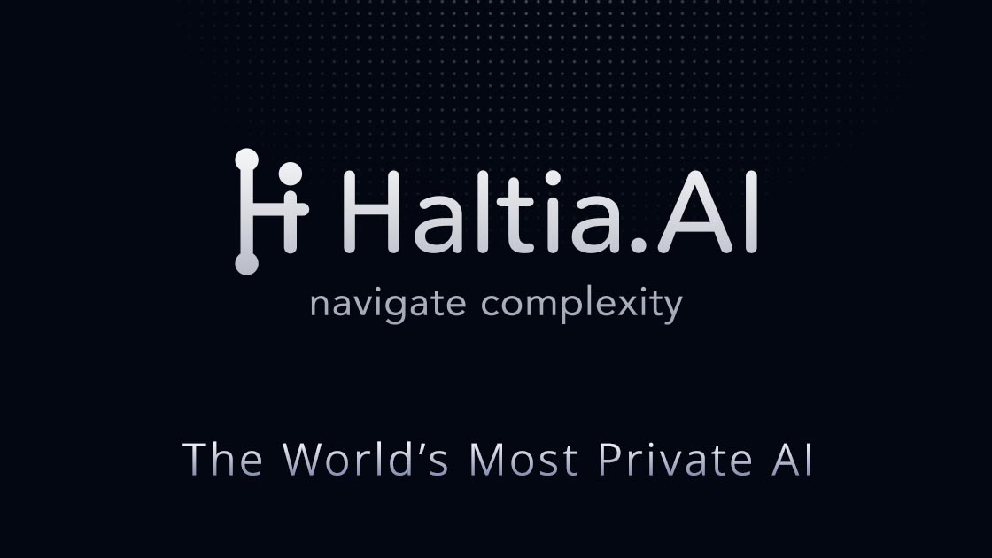 HaltiaAI's tweet card. Navigate Complexity