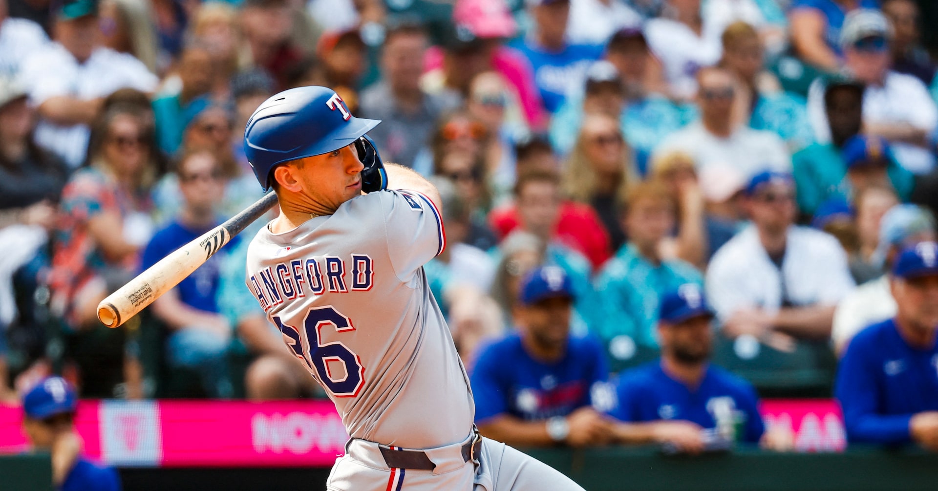 Reuters's tweet card. Wyatt Langford singled home the go-ahead run in the 11th inning as the Texas Rangers defeated the host Seattle Mariners 6-4 on Saturday afternoon.