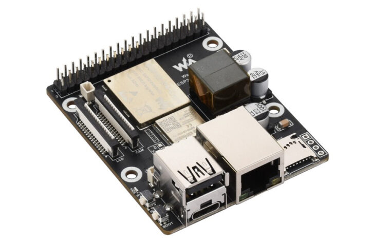 IPv6dotnet's tweet card. Waveshare has recently launched ESP32-P4-WIFI6-POE-ETH, a compact development board with Wi-Fi 6, Bluetooth 5 (LE), OTG, Ethernet, and optional PoE support, for various HMI and IoT applications. The...