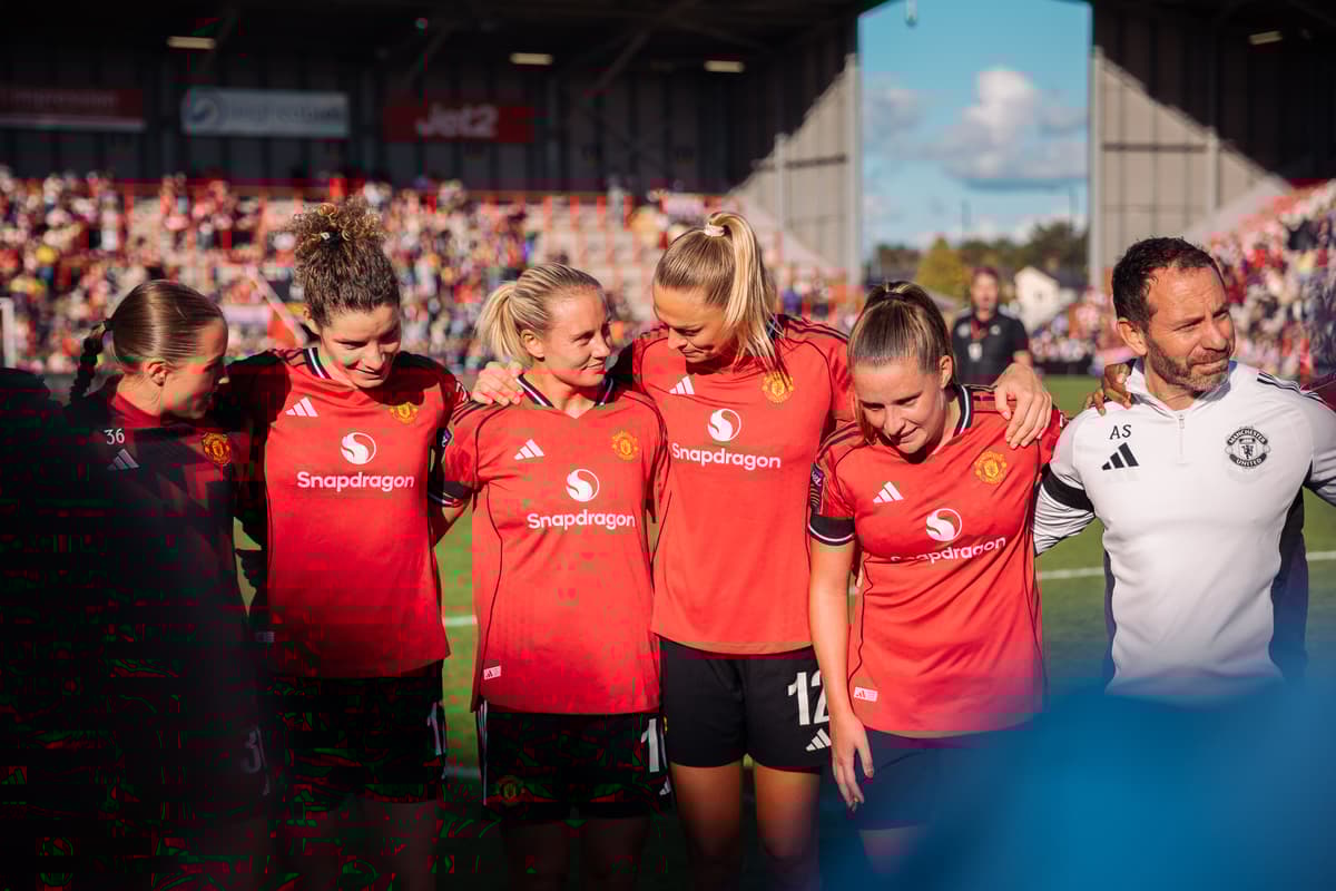 RichFay's tweet card. Man Utd Women face Paris Saint-Germain in the Champions League next week.