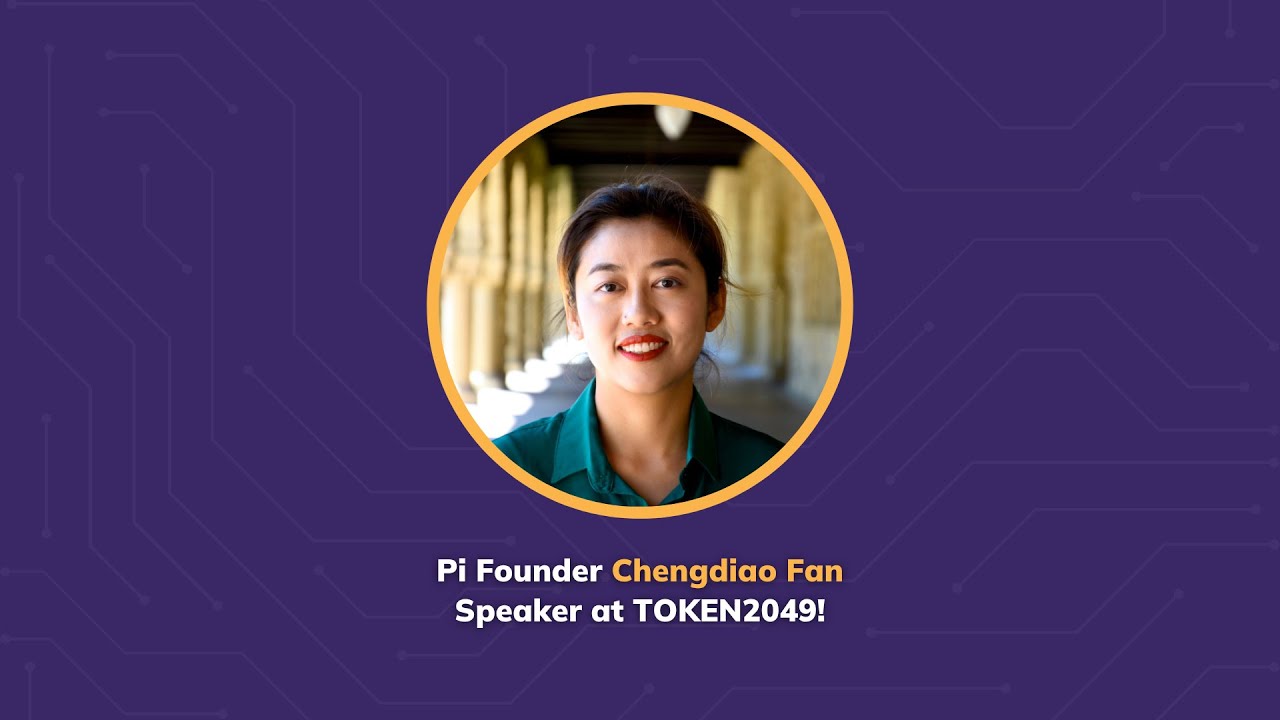 PiCoreTeam's tweet card. Pi Network Founder Chengdiao Fan at TOKEN2049 – Crypto's Future: From...