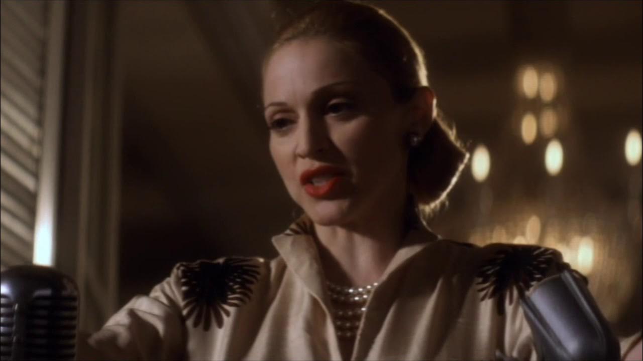 wsource4's tweet card. Madonna - Don't Cry For Me Argentina (Official Video)