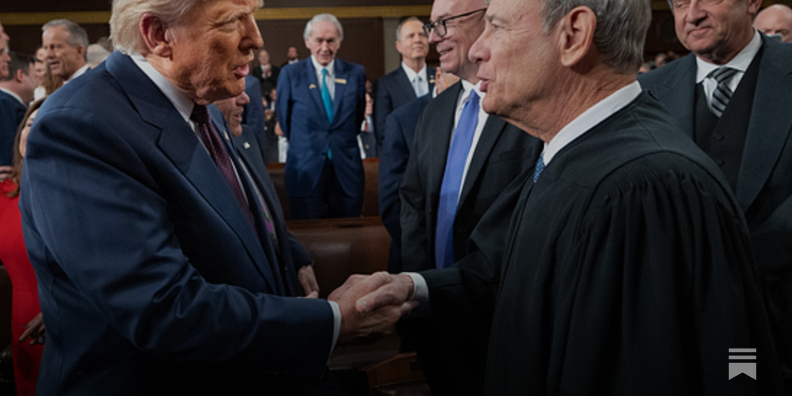 JohnJHarwood's tweet card. ‘John Roberts is presiding over the end of the rule of law in America,’ his former colleague tells me. Only democracy can constrain Trump now.