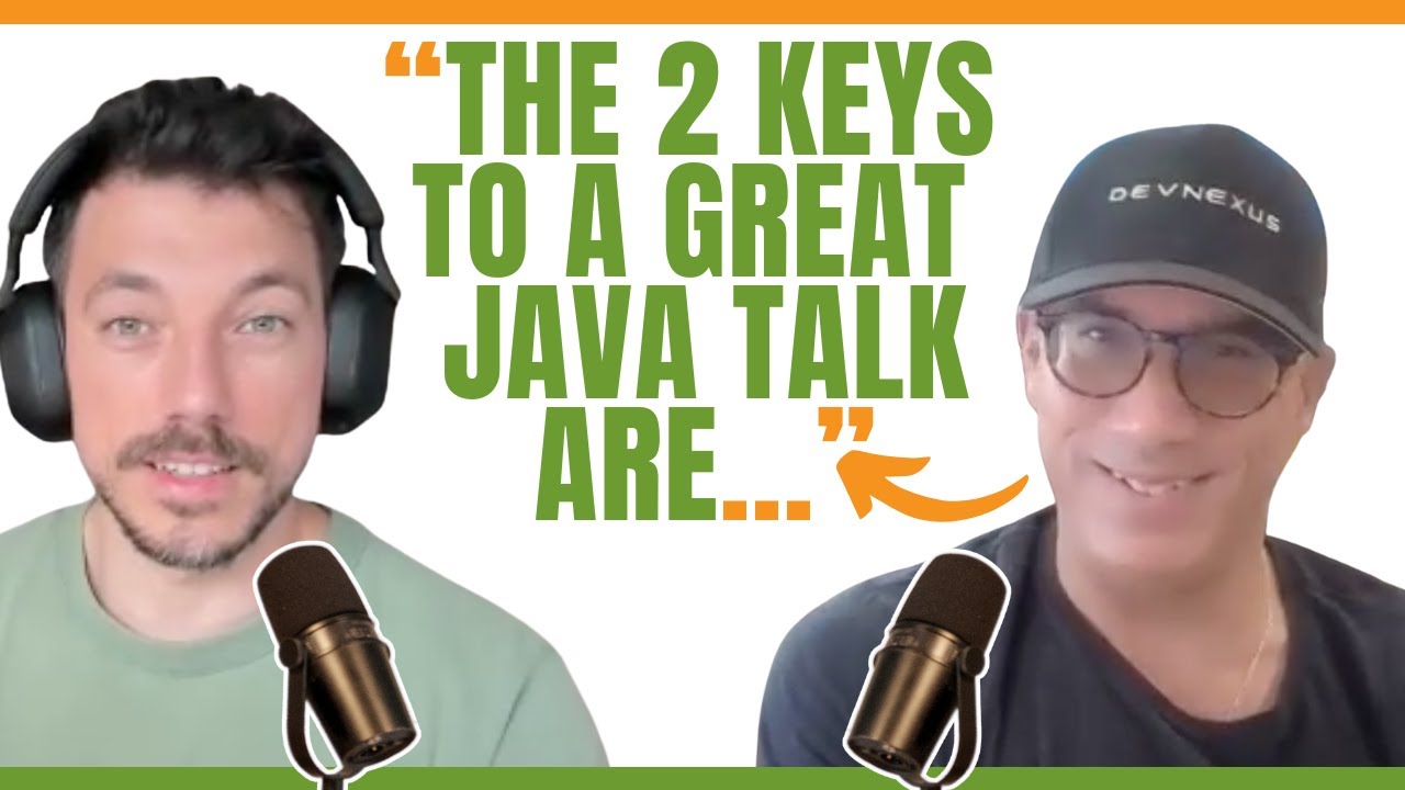 RafaDelNero's tweet card. Nail Your First Java Talk (Even if Public Speaking Terrifies You) -...