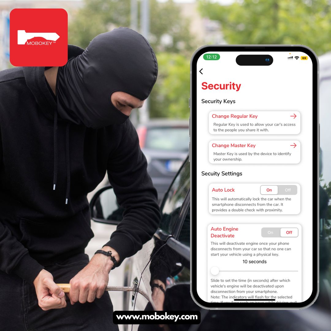 MoboKey's tweet card. In today's fast-paced world, car security is a growing concern. The convenience of keyless entry has become a standard feature in most modern vehicles. However, with advanced technology comes new...