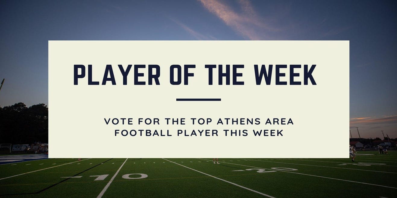 BCpipeline's tweet card. Clarke Central's Skylier Walter Jr. is the Week 2 Player of the Week for the Athens-area after receiving 51.33 percent of votes (55,429).