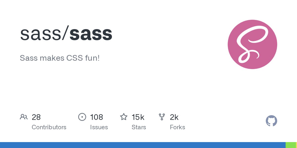 SassCSS's tweet card. Sass makes CSS fun! Contribute to sass/sass development by creating an account on GitHub.