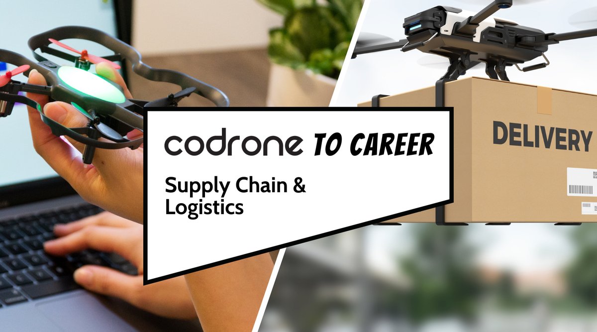 Robolinkinc's tweet card. Discover why drone delivery matters more and more for future careers—and how students can start building these skills today.