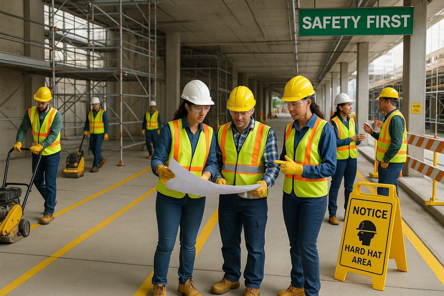 SafetyVue's tweet card. Master OSHA construction standards to ensure safety and compliance on your construction sites with comprehensive training and best practices.