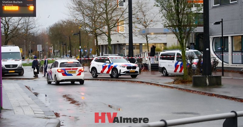 Gewonde bij vechtpartij op station Almere Buiten