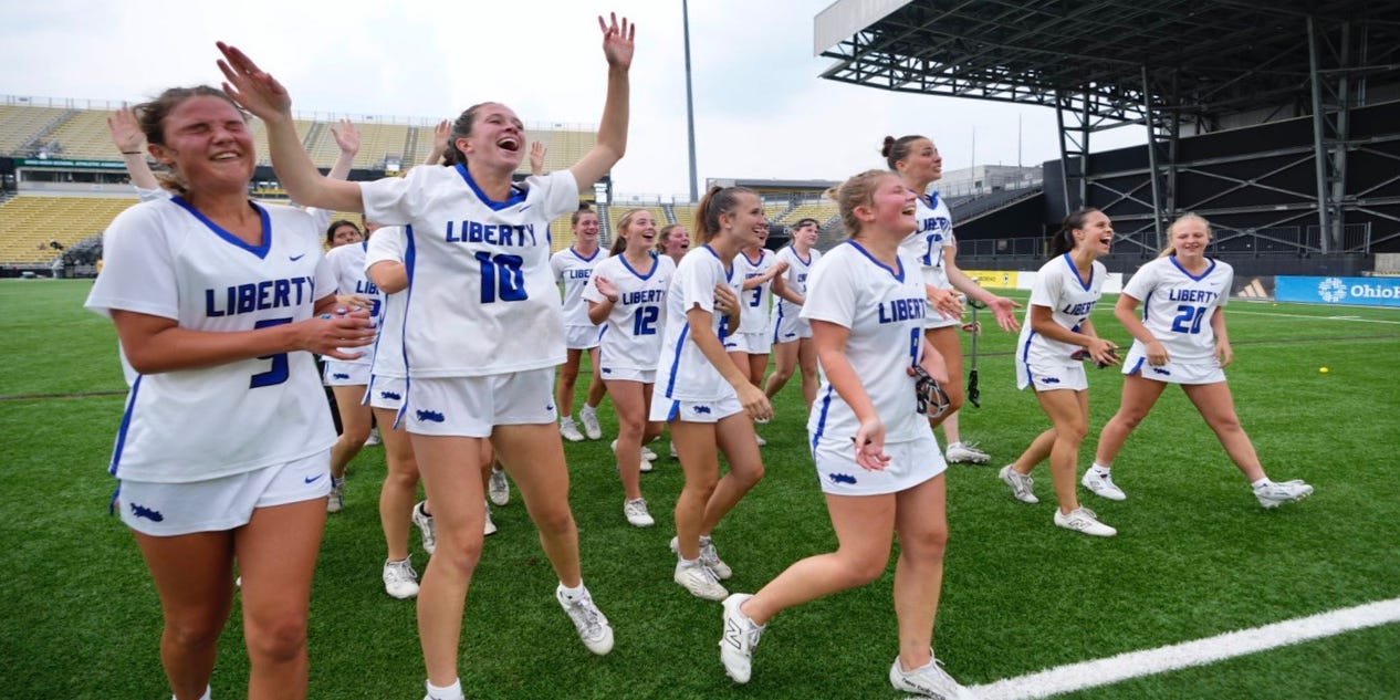 DispatchAlerts's tweet card. Corinna Hilmas' double-overtime goal gave Olentangy Liberty a 9-8 win over Upper Arlington in the OHSAA Division I girls lacrosse state final June 7.