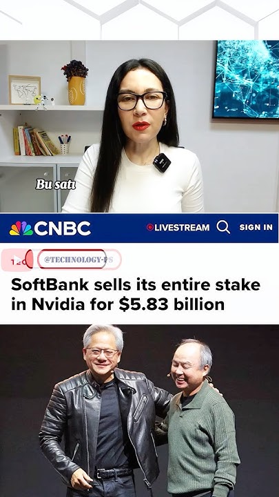 TechnologyPs_'s tweet card. SOFTBANK, NVİDİA HİSSELERİNİ SATARAK OPENAI VE YAPAY ZEKÂ YATIRIMLA...