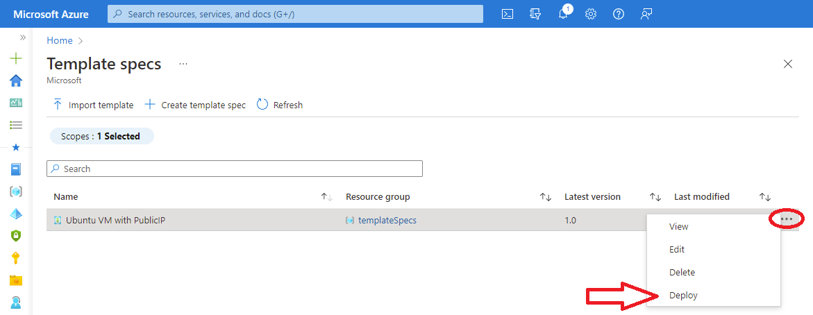 bmoore_msft's tweet card. TemplateSpecs provide a simple way to share templates and structure deployments within your organization.  You can also provide a customized user...