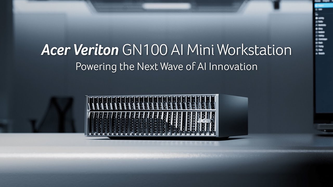 halfpint9606's tweet card. Acer Veriton GN100 AI Mini Workstation | Powering the Next Wave of AI...