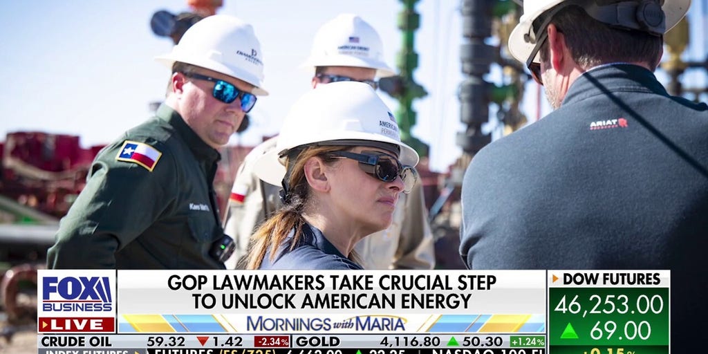 MariaBartiromo's tweet card. Rep. August Pfluger, R-Texas, discusses his ‘Unlocking Domestic LNG Potential Act,’ a federal court’s decision to block the new Texas congressional map and more on ‘Mornings with Maria.’