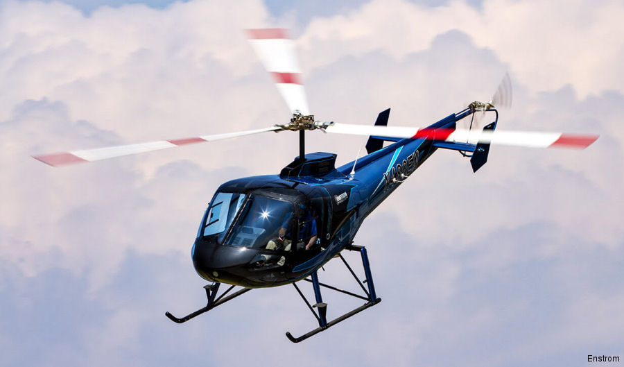 HelisDatabase's tweet card. Enstrom has received Federal Aviation Administration (FAA) certification for the crash-resistant fuel system (CRFS) on its 480B turbine helicopter and is reentering the U.S. helicopter market