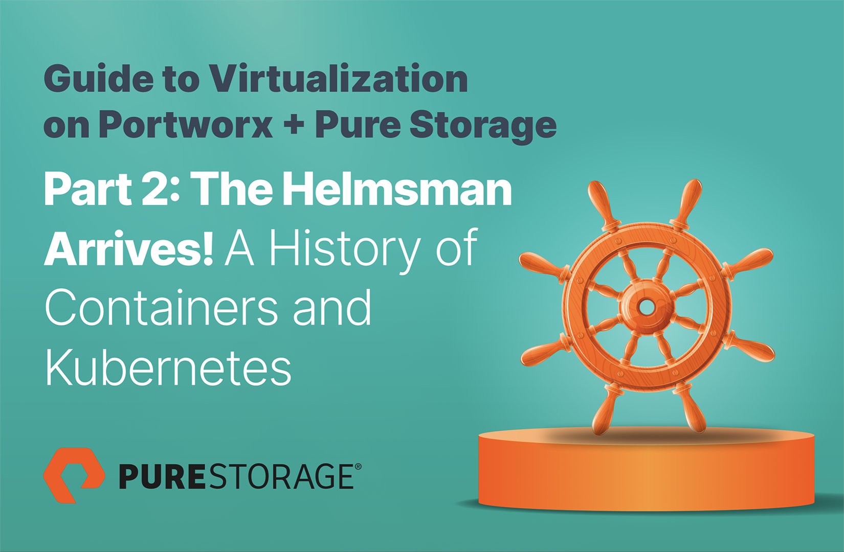 jebstuarthog's tweet card. In Part 2 of our four-part Portworx series, we look at how containerization and Kubernetes came about and how that changed the way application and developer teams consume infrastructure.