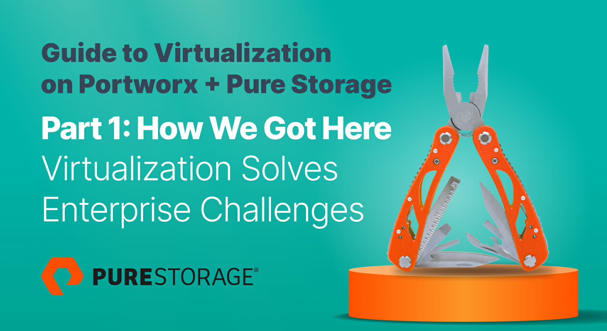 jebstuarthog's tweet card. In part 1 of our four-part series on Portworx and Pure, we look back at the goodness that virtualization and enterprise storage has given us.
