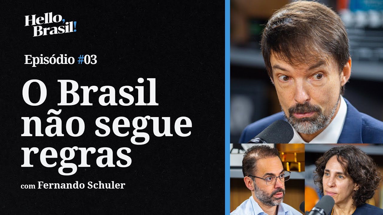 fernandoschuler's tweet card. Hello, Brasil! | E03: Fernando Schuler - A democracia não estava...