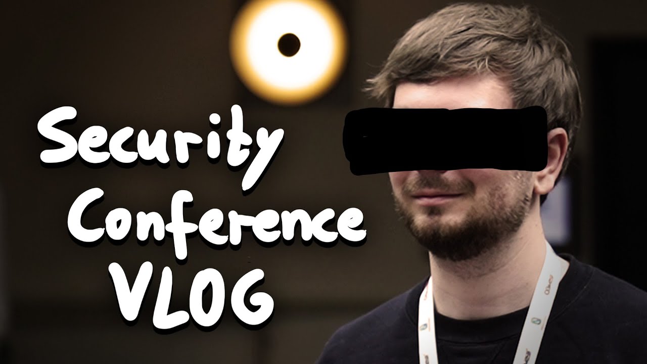 LiveOverflow's tweet card. Awkward VLOG at Nullcon Berlin 2022