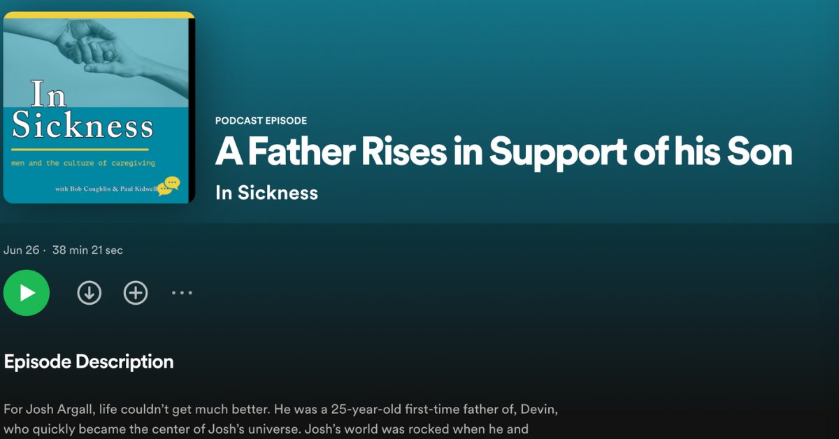 CureDuchenne's tweet card. A Fathers Rises in Support: Podcast with Josh Argall opening up about the rollercoaster following his son Devin's diagnosis with Duchenne.