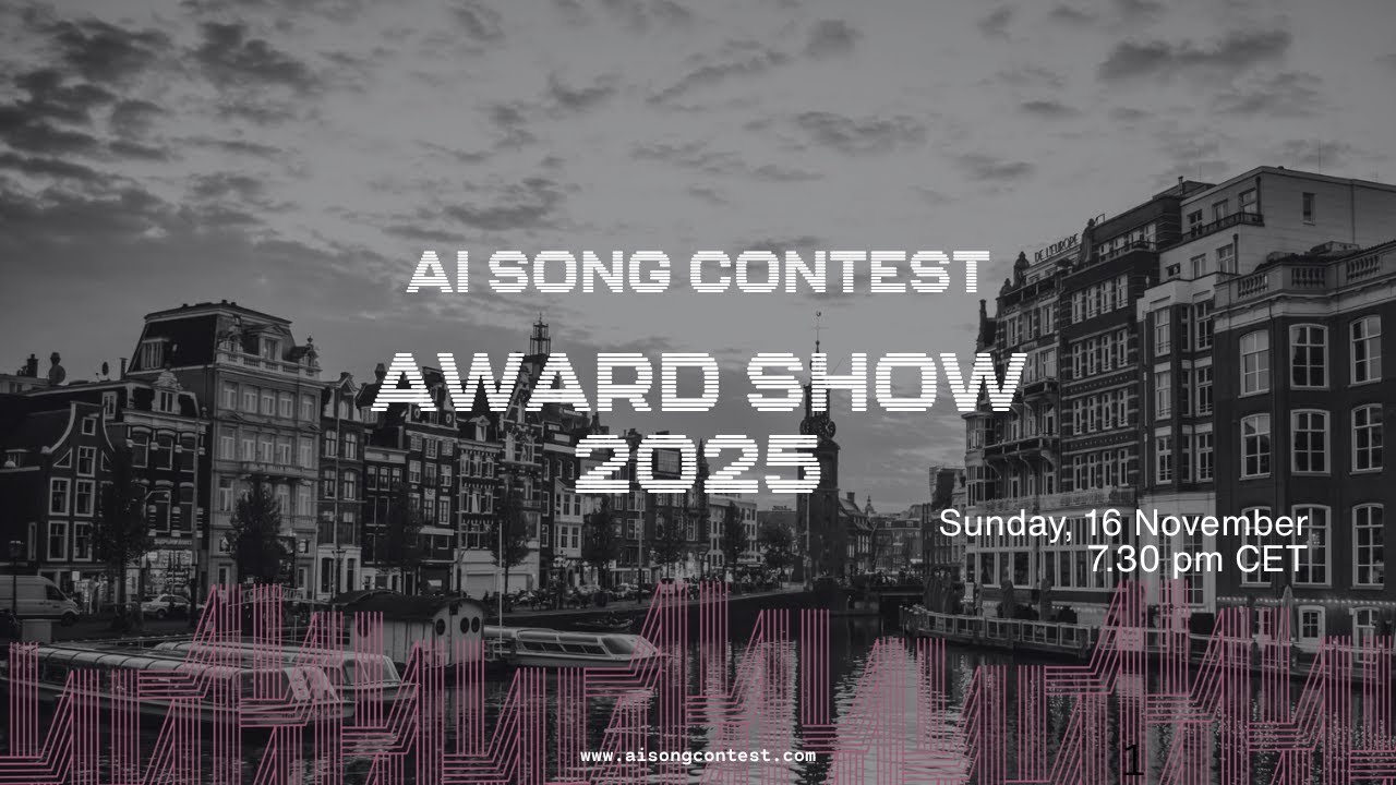 seva_m_music's tweet card. AI Song Contest Award Show 2025