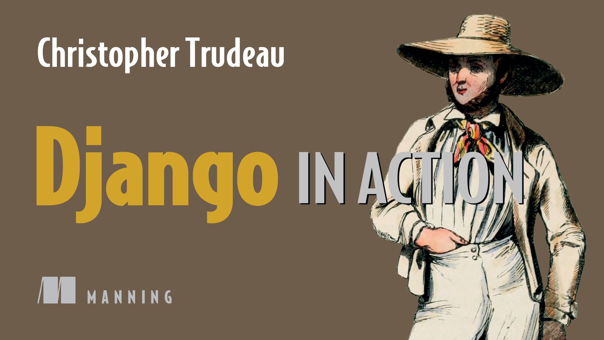 ManningBooks's tweet card. Build professional quality web applications using Python and the Django 5.0 web framework.