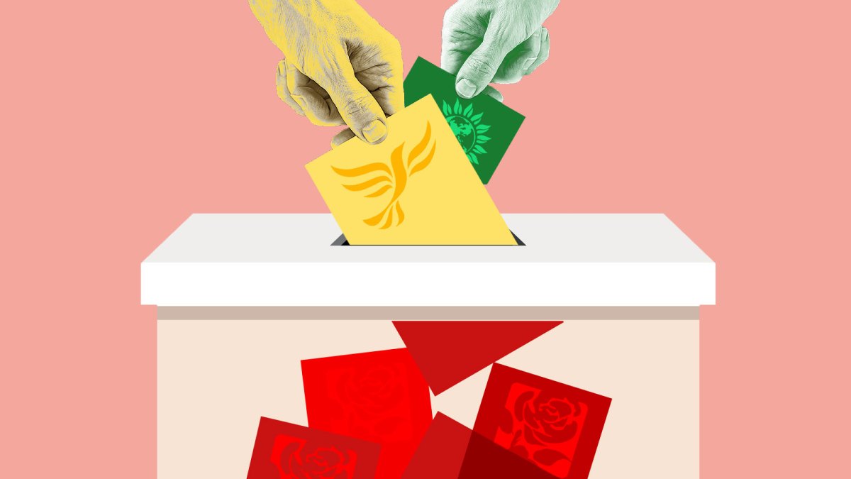 Steven_Swinford's tweet card. More than half of Liberal Democrat voters and nearly half of Greens would back Labour to stop Reform winning key seats, YouGov analysis for The Times suggests