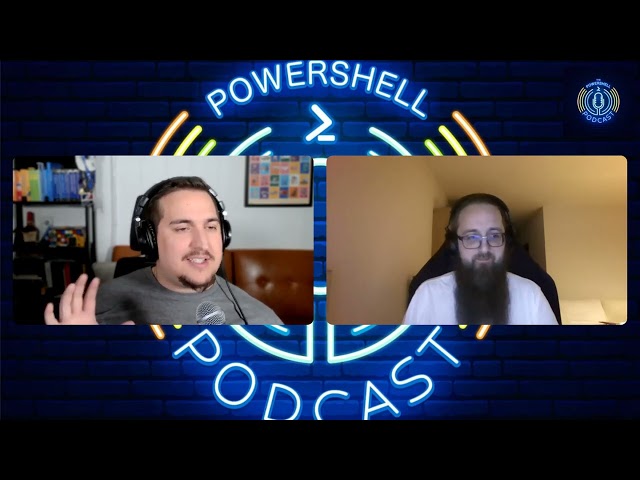 PowerShellpod's tweet card. In this episode of the PowerShell Podcast, host Andrew Pla reunites with PowerShell legend Fred, diving deep into productivity with hotkeys and key bindings, En...