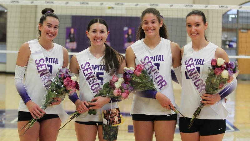 cap_athletics's tweet card. COLUMBUS, Ohio – The Capital University volleyball team (9-15, 1-6 OAC) faced off against their fiercest foes Otterbein (16-8, 5-2 OAC) on Saturday afternoon in a match that would be decided in three...