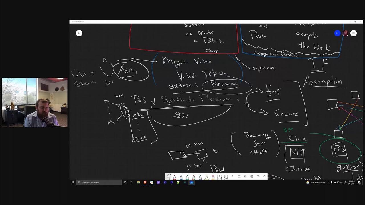 adamgotterer's tweet card. Video for Jack: PoW versus PoS