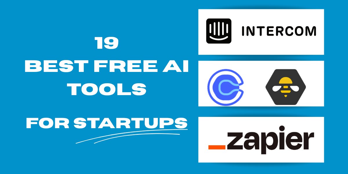blogrecode's tweet card. Discover 15+ best free AI tools for startups tested on real clients. From customer service to sales automation - scale your startup on budget.